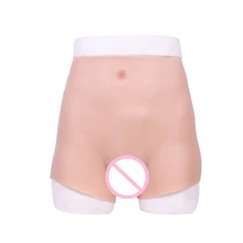 Dokier Silicone Realistic Vagina Panties Pussy Pants Transgender Sexy Fake Vagina for Shemale Crossdresser Enhancer Hip Up цена Dokier Silicone Realistic Vagina Panties Pussy Pants Transgender Sexy Fake Vagina for Shemale Crossdresser Enhancer Hip Up цены онлайн