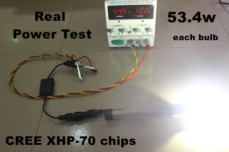 Ossen P70 H7 LED Bulb Headlight XHP-70 Chips 110w 13200lm 5000K Super White All In One Headlights Fog Lamp Conversion Kit H4 H11 1