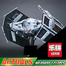Lepin 05055 Star Series Guerra A Rogue Definir Um Modelo de USC Brinquedos empate Avançado Conjunto Lutador 10175 Blocos Tijolos Brinquedos de Presente
