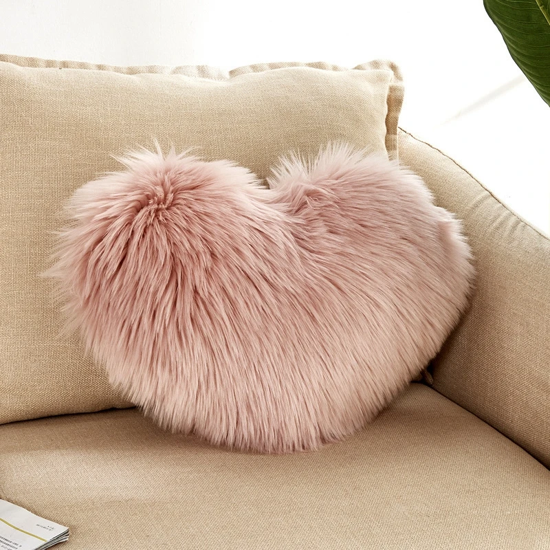 Fluffy Soft Plush Throw Pillow Covers Sofa Car Decor Shaggy
