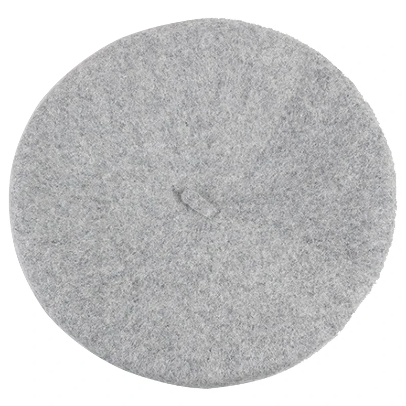 LIGHT GRAY ABWE Лучшая теплый пушистый бини берет шапка Кепка для детей, Красный - Цвет: LIGHT GRAY