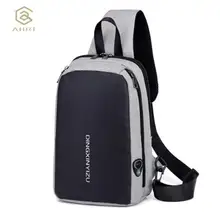 SOFIE повседневное сумка мессенджер ежедневно для мужчин зарядка через usb дизайн человек груди пакет Anti Theft плечо мужские сумки через плечо дорожная