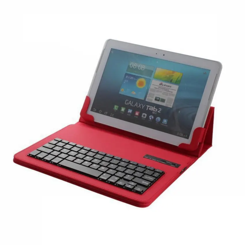 Съемная Беспроводная Bluetooth клавиатура с чехлом для планшета 10 1 дюйма Android ios windows
