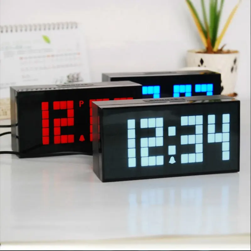 Aliexpress Free Shippong Promotion Led Digital Led Digital Thermometer Calendar Alarm Diy Potato Clock Kit From Reliable Voice Suppliers On Guangzhou Chihai Electronic Co Ltd
