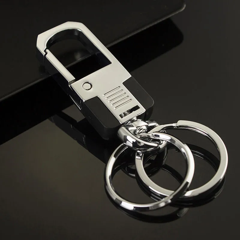 1 PC Men Luxury Car Keychain Metal Unique Design Key Ring