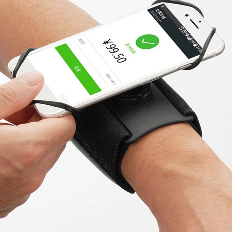 360 للتدوير الرياضية تشغيل شارة حامل هاتف المحمول الساعد معصمه حقيبة GDeals