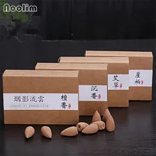 30 шт./кор. дым курильница для благовоний конусы натуральный пирамидки благовоний хороший запах дома чай дом Йога аромат