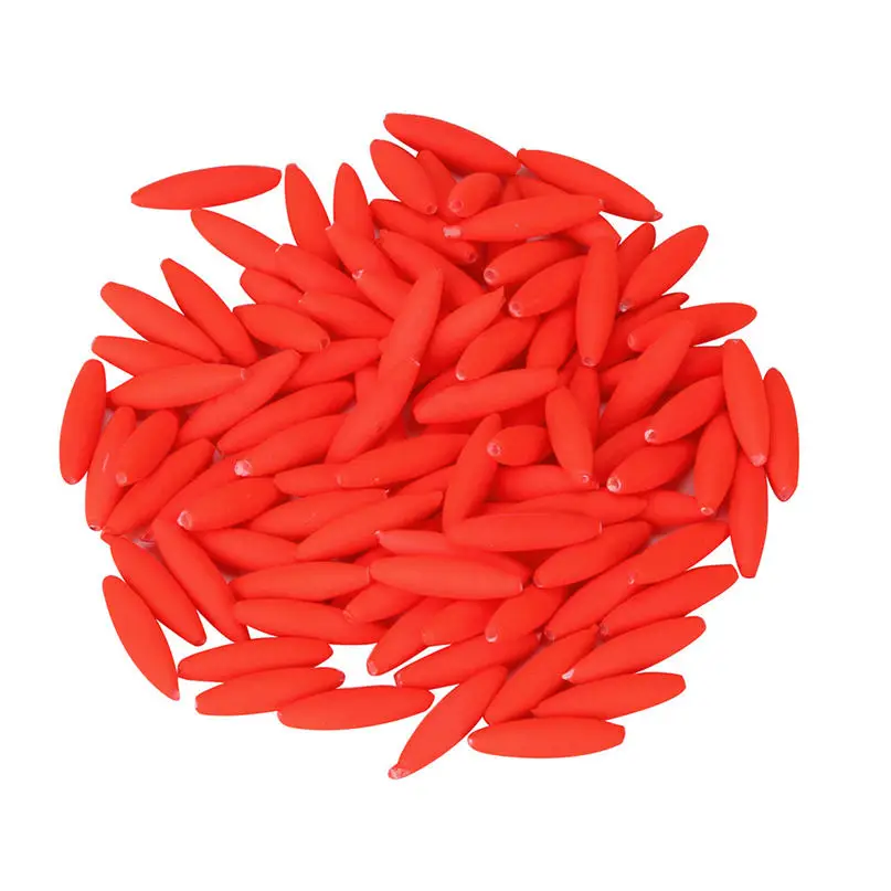 100pcs Fishing Float Space Beans Anti Collision Fishing Gear Accessories Sea Fishing Plastic Sinker Fishing Line Tackle #2M08 (9)
