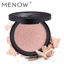 MENOW Марка Макияж свободные Порошок матовая bare Для лица отбеливания кожи отделка прозрачные Порошок Палитры с Косметический спонж L1311