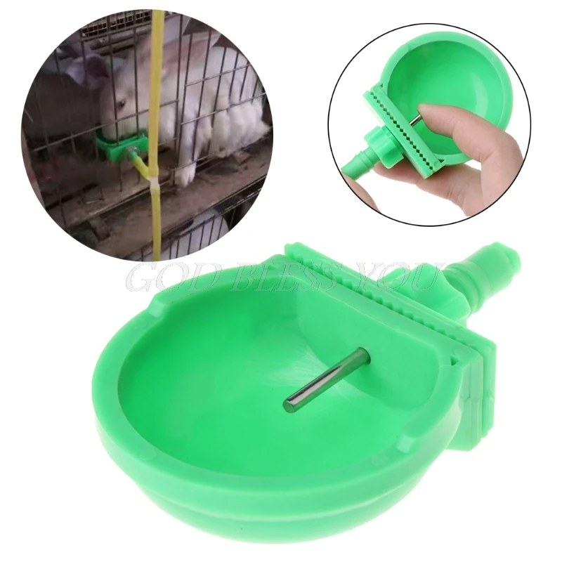 Small font b Pet b font Drinker Water Bowl Hamster Rabbit Drinking Farm Equipment Portable