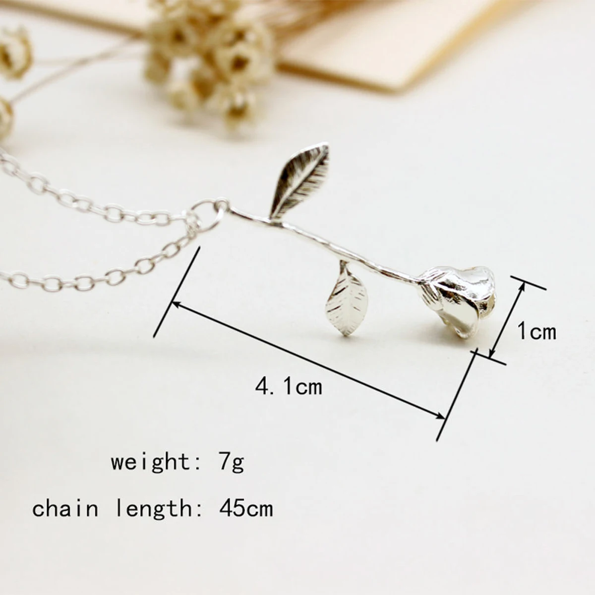 Punk Women Rose Flower Pendants & Necklaces Charm Choker Boho Chain Necklace Bijoux Femme Fashion Jewelry Accessories shellhard