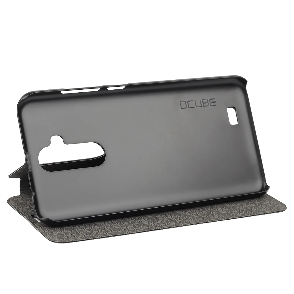 Роскошный защитный кожаный чехол Ocube с откидной крышкой для Oukitel C12 C11 C15 Pro