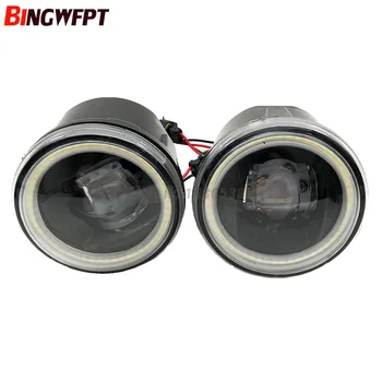 

2PCS Super Bright LED Fog Light +Angel eye white light For Infiniti FX35 FX37 FX50 2006-2015 For Nissan Note E11 MPV 2006-2013