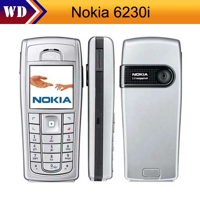 Цена за 6230i Оригинальный Разблокирована Nokia 6230i Отремонтированы Сотовый Телефон Bluetooth MP3 Мобильный Телефон Бесплатная Доставка Цена за 6230i Оригинальный Разблокирована Nokia 6230i Отремонтированы Сотовый Телефон Bluetooth MP3 Мобильный Телефон Бесплатная Доставка