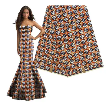 

100% Cotton African Wax Print Fabric Veritable African wax fabric ankara Fabric 6Yard