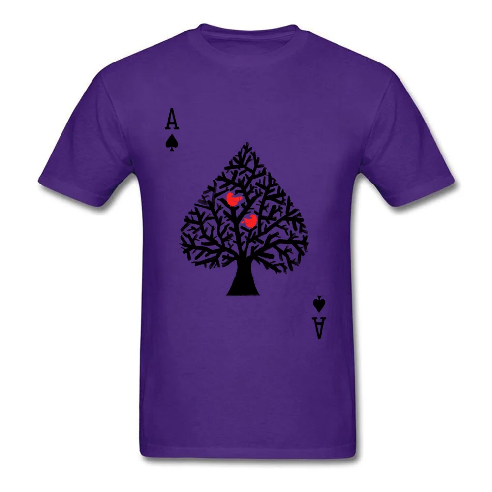 Funny Poker Ace of Spade_purple