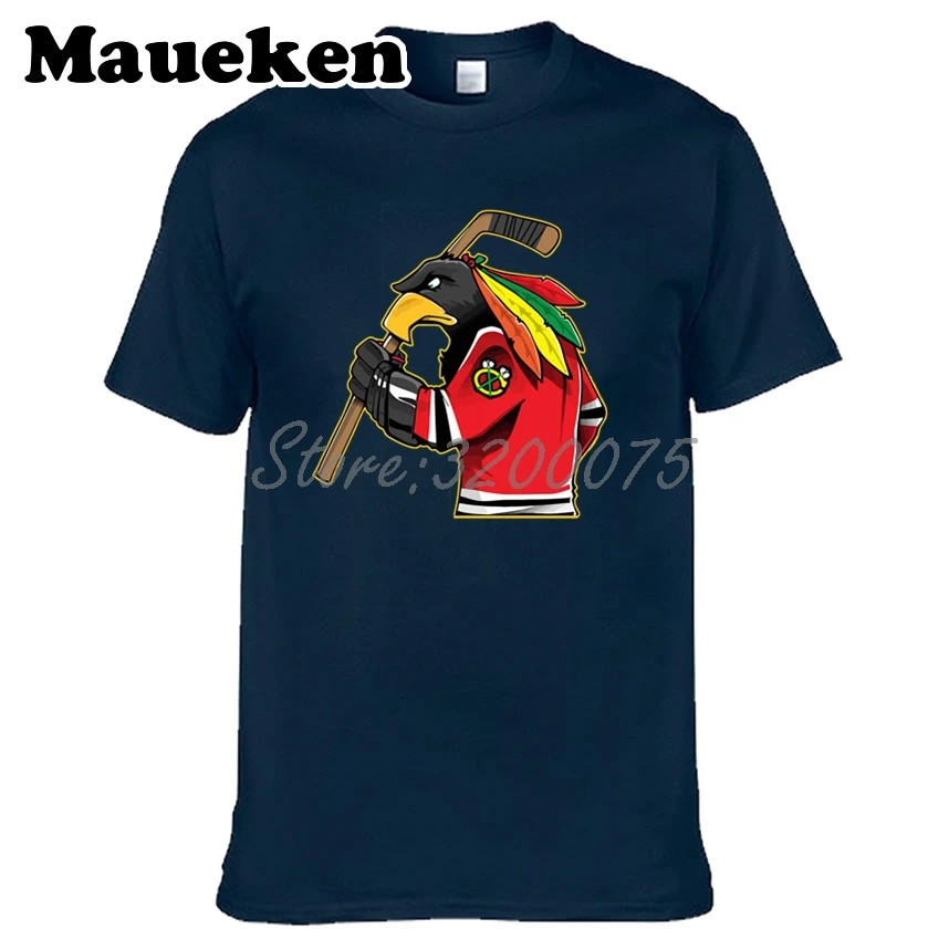 

Men Chicago Fans Blackhawks 100% cotton T-Shirts Tees Shirt O-Neck Cotton Short Sleeve t shirt W19031511
