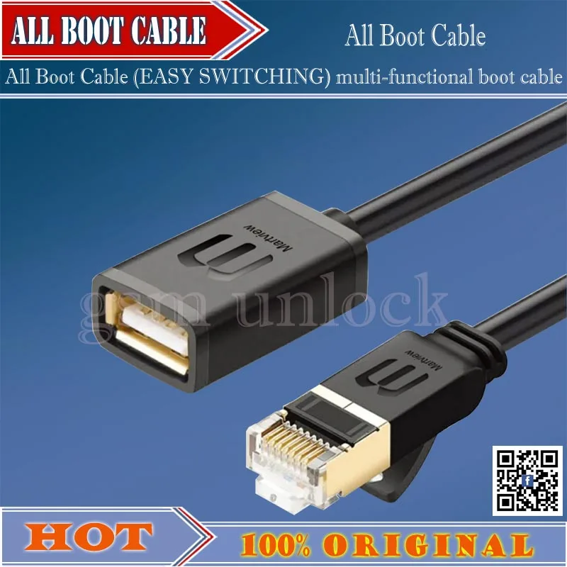 Gsmjustoncct простое переключение Micro USB RJ45 все в одном многофункциональный загрузки edl кабель