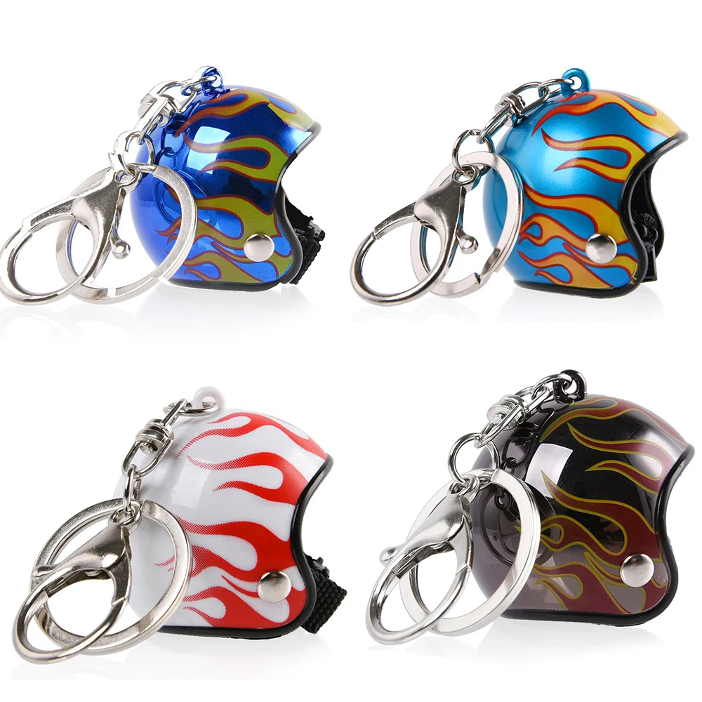 

Motorbike Keyring Key Ring Key Chain Creative Personality Flame Logo Keychain Universal Key Rings Motorcycle for Kawasaki HONDA