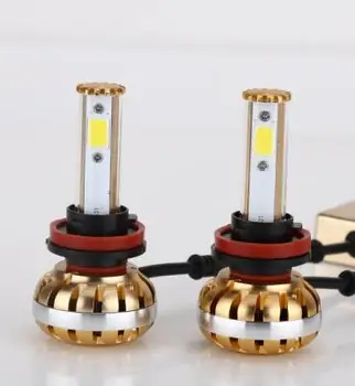

Clearsale! Zero profit !free shiping Car 60W 10000LM Headlight Canbus Kit For H3 H8 H9 H11 FOG HIGH Low Beam White Replace HID