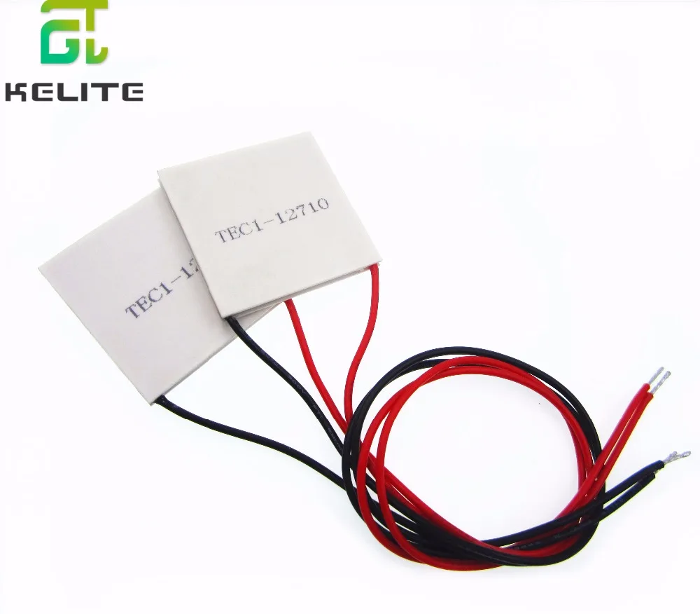 Оптовая продажа Новый 1 шт TEC1 12710 DC12V 10A Термоэлектрический охладитель Пельтье 40*40*3