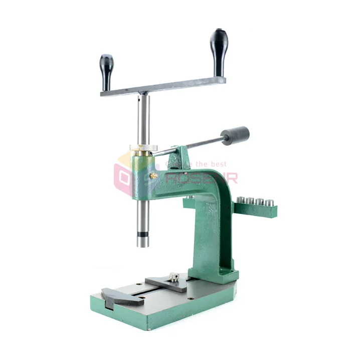 Manual Precision Tapper Desktop Hand Tapping Machine Cast Iron Tap and