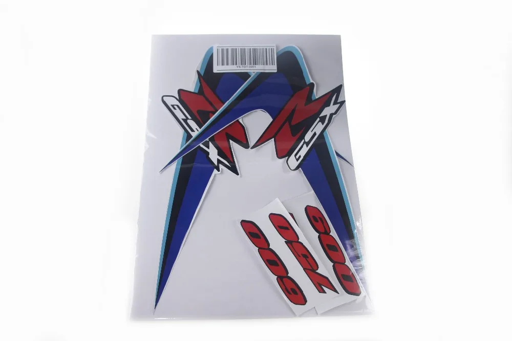 

KODASKIN Emblem Sticker Decals for GSXR600 GSXR750 2006-2007 6pieces
