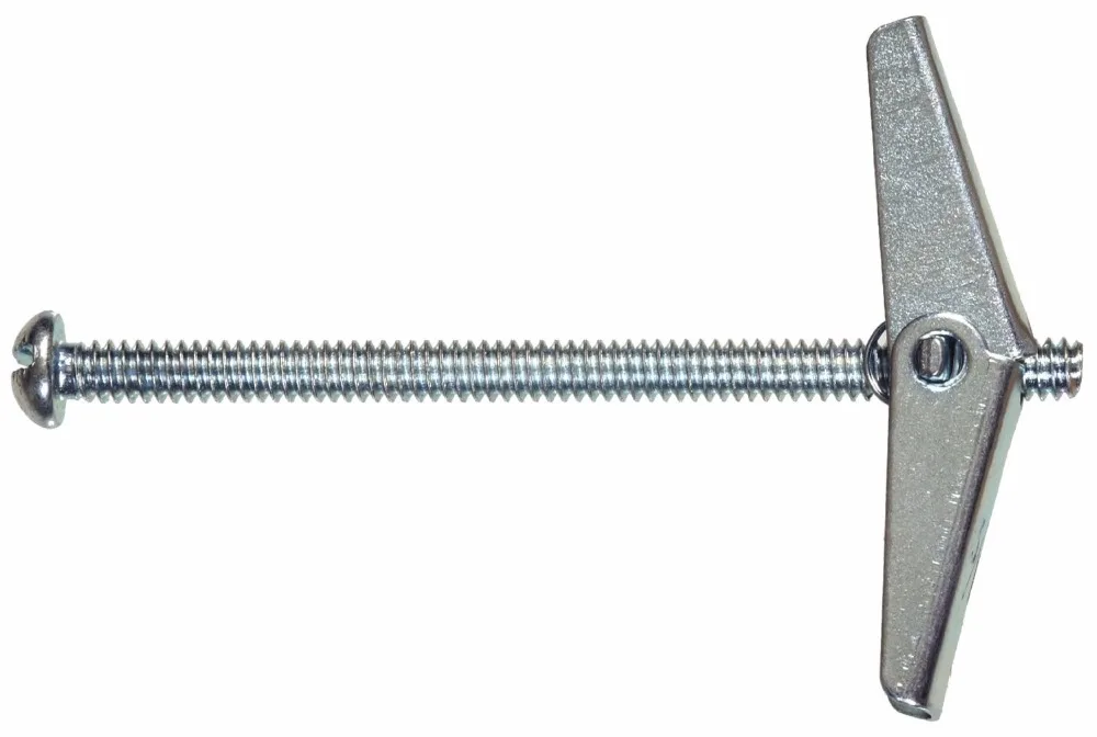 

120Pcs/Lot Premintehdw M4 X 50MM Toggle Anchor Bolt Zinc Plating