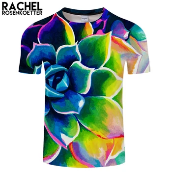 

Supp Succulent By Rachel Rosenkoetter Art 3D FlowerPrint T shirt Men Women Summer Casual ShortSleeve Tops&Tees Tshirt Streatwear