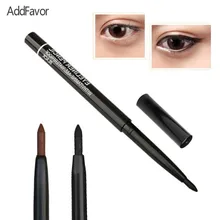 AddFavor стойкая Водостойкая Подводка для глаз карандаш коричневый черный натуральный подводка для глаз карандаш макияж для глаз Красота косметический подводка для глаз инструмент