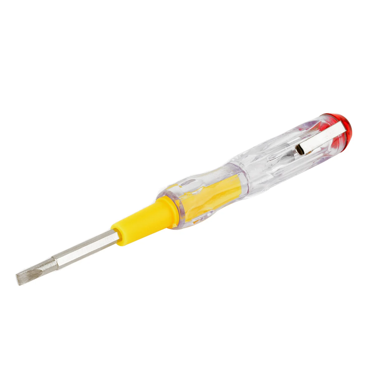 1pc 100-500V LED Electric Test Tester Pen Screwdriver Multifunctional Household Test Pencil Voltage Detector Probe 137mm Mayitr