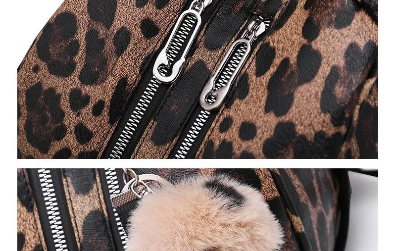 women backpack leopard mini backpack_25