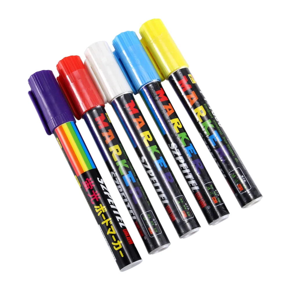 5Pcs/Set Queen Bee Marking Marker Pen BeeKeeping Plastic Marker Supplies RT99
