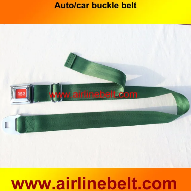 Removable and Interchangeable automobile car safety seat belt buckle