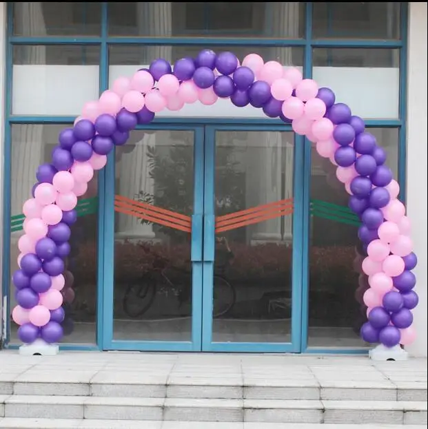 

PVC pole balloon arch support for the base ring buckle removable fold