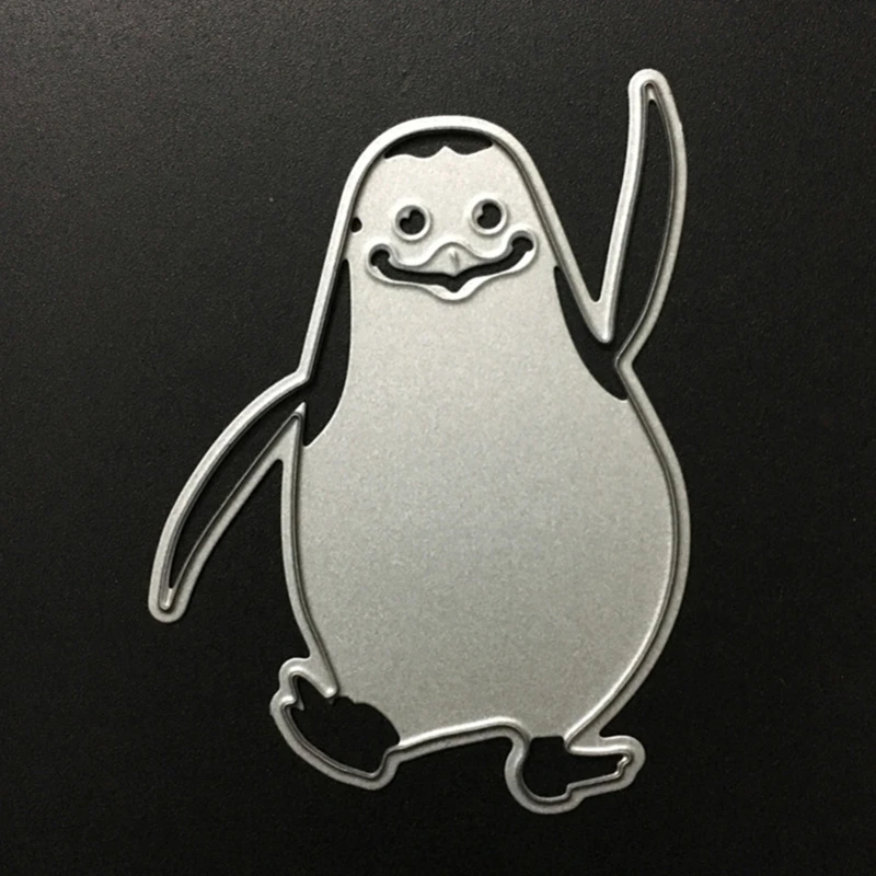 

SCD036 Penguin Metal Cutting Dies For Scrapbooking Stencils DIY Album Cards Decoration Embossing Folder Die Cutter Template Mold