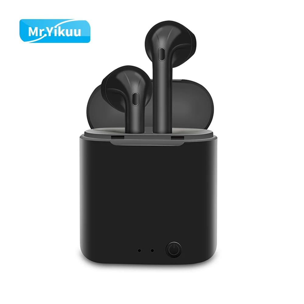 

i7 Mini Bluetooth Earphones Air Wireless Pods Headphones Stereo Headset With Charging Box For Apple iPhone 6s 7 8 SE Xiaomi S