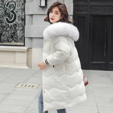 Parkas winter jacket women Coat 2018 Fashion Cotton Padded Jacket Long Style Big Fur Hooded Slim Parkas Thicken Female Outerwear Parkas winter jacket women Coat 2018 Fashion Cotton Padded Jacket Long Style Big Fur Hooded Slim Parkas Thicken Female Outerwear
