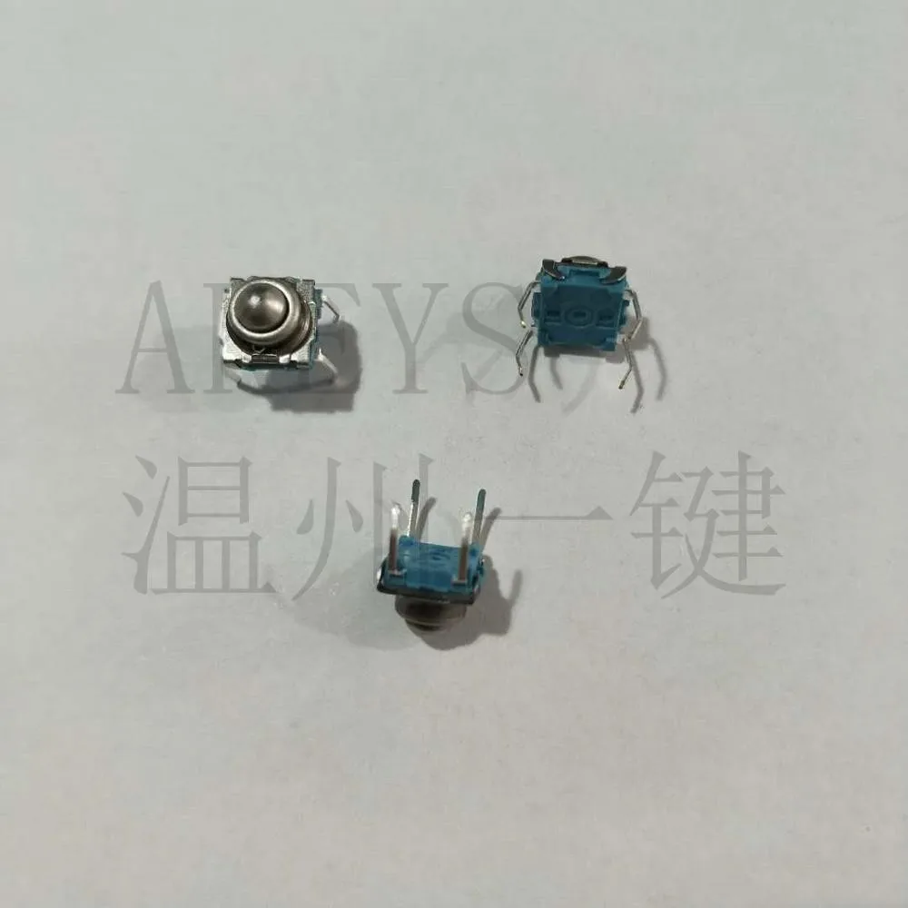 

15PCS TS-F007 7*7 Metal Steel Ball Reset Switch DIP Type 4 Pin Tactile Switch