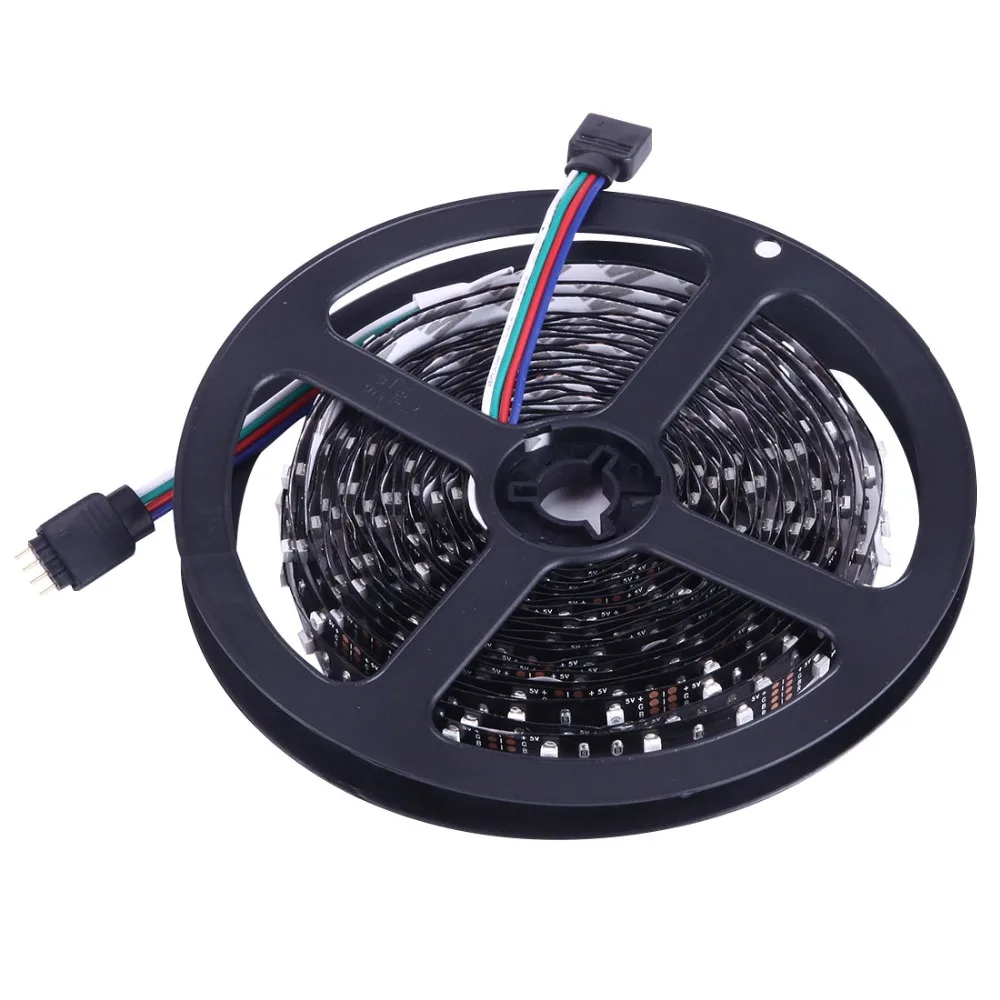 24 Вт 60leds SMD 3528 USB ТВ голые черные доска rgb дюралайта Длина: 5 м DC В | Лампы и освещение