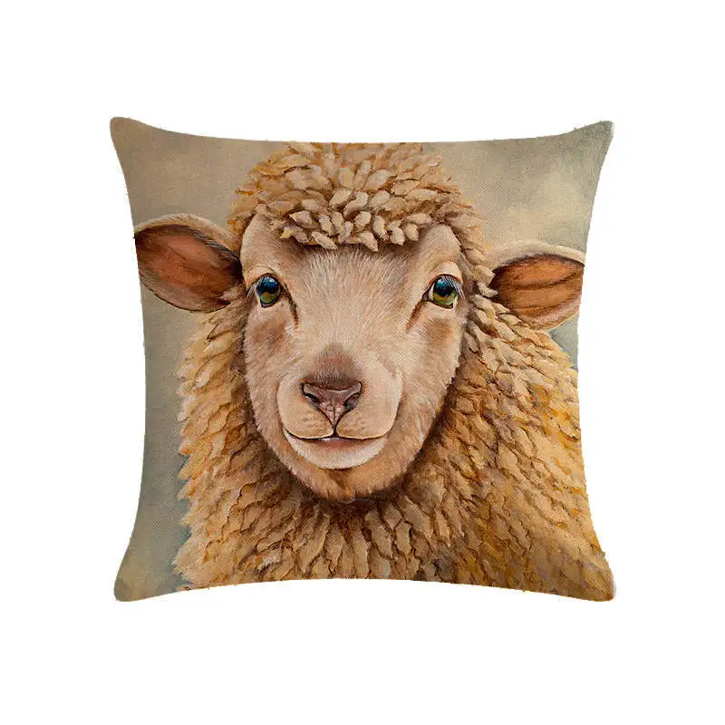 Решительные коровы и sheepomerdecor наволочки, покрытия для подушек 45*45 см диванная подушка для сидения Dec