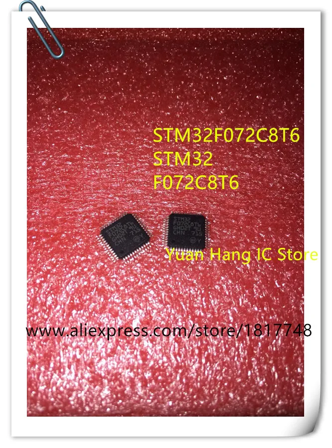 10PCS/LOT Free Shipping STM32F072C8T6 STM32F072 LQFP-48 Micro controller chip ic 10PCS/LOT Free Shipping STM32F072C8T6 STM32F072 LQFP-48 Micro controller chip ic