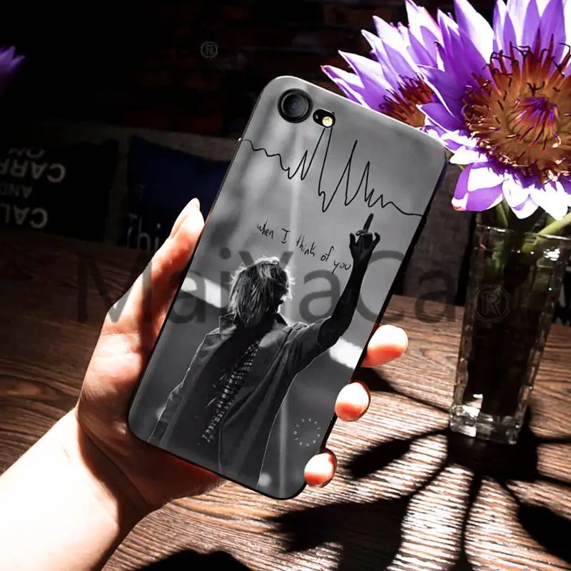 MaiYaCa For iphone 7 Case Justin Bieber Newest Cute Coque Phone Accessories Case for iPhone X 8 7 6 6S Plus X 5 XS XR Case