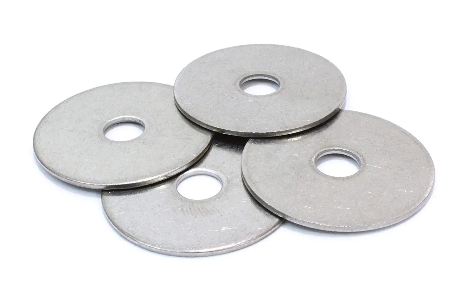 

#10 x 1" OD Stainless Fender Washer, (100 Pack) - Choose Size, by Fullerkreg, 18-8 (304) Stainless Steel