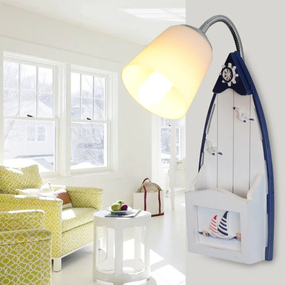

Children's Room Wall Light Seabird Wall Lamp Bedroom Lamp Bedside Lamp Cartoon Creative LED 110V 220V Fashion Bathroom Lamp
