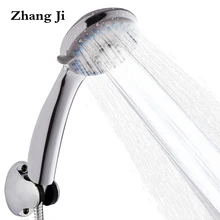 Zhang Ji новейшая Регулируемая насадка для душа с тремя режимами, водосберегающая насадка для ванной комнаты, высокомощная насадка для душа с силикагелем