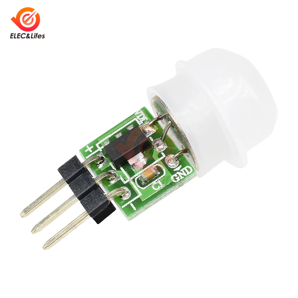 

1Pcs AM312 Mini IR Pyroelectric Infrared PIR Motion Human Sensor module DC 2.7V-12V Automatic Detector Sensor Module