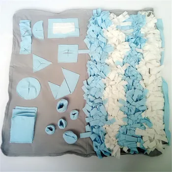 

Quality Pet Training Snuffle Mat Foraging Feeding Cat Sniffing Training Smell Nose Work Agility Trainer Kit Training Equipment