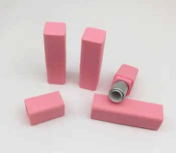 

10 Pcs/lot 9.1mm Topper Lipstick Tube Square DIY Lip Balm Tube Convenient Travel Bottles Refillable Bottles Makeup tools