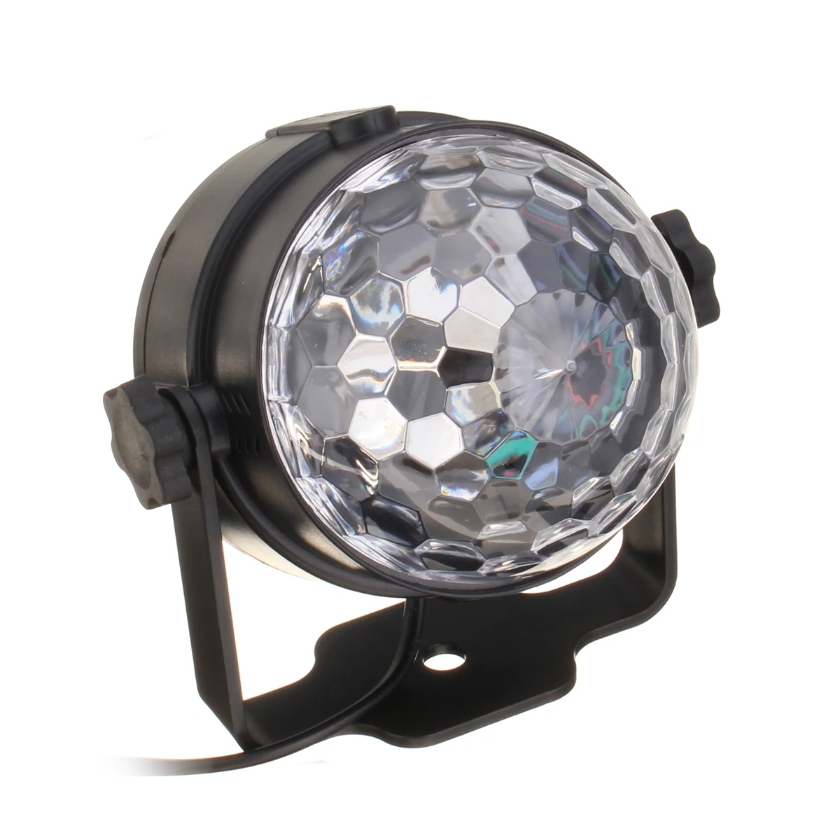 

Smuxi RGB LED Crystal Magic Ball Stage Effect Lighting Home Party Decorations Colorful Stage LED Disco Light